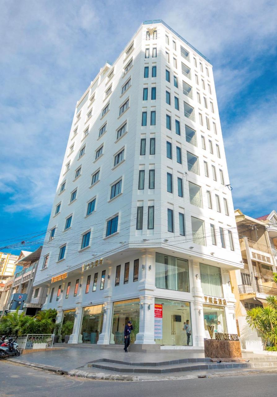 วี บูทิก โฮเต็ล - บีเคเค Hotel พนมเปญ ภายนอก รูปภาพ